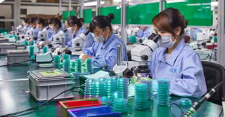 Which factors determine the choice of core material for micro coils?