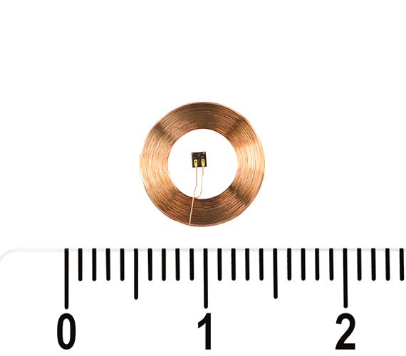 Luftkärna med mikrospole