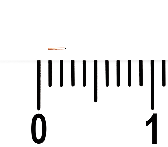 Micro coil (Magnetic core)