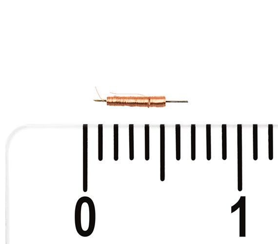 Micro coil (Magnetic core)