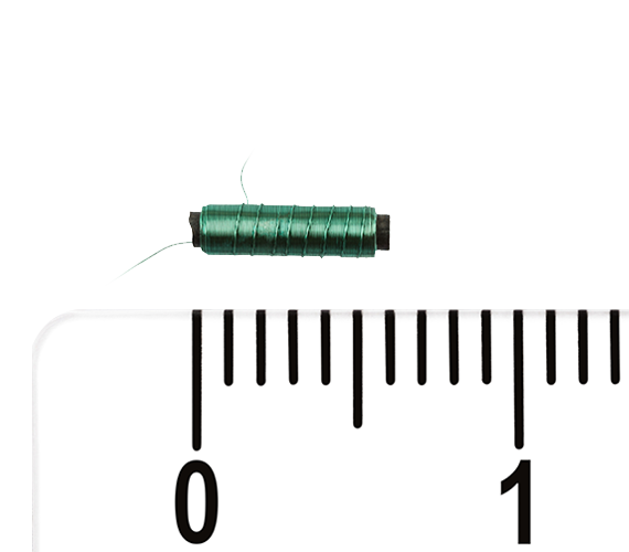 Micro coil on core