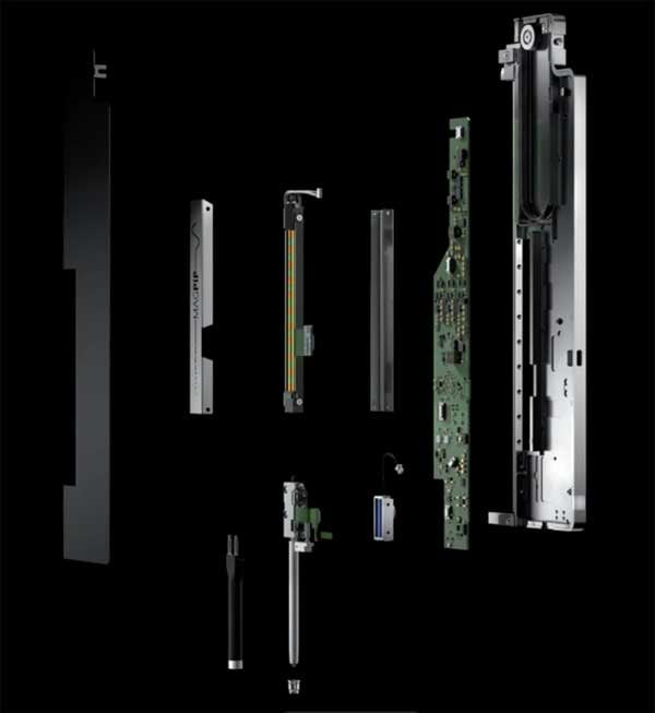 For this technical masterpiece, KUK supplies a linear motor that enables the precise dosing of liquids (between 350nl and 750ul), including PCB assembly. Also an air linear motor for the movement of the individual pipettes on the Y-axis. 