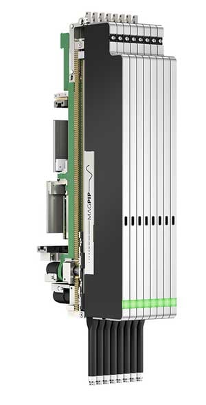Through the consistent use of miniaturized components and its slim design, the MagPip channels can be moved at previously unattainable speeds. Through the consistent use of miniaturized components and its slim design, the MagPip channels can be moved at previously unattainable speeds.